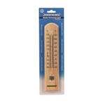 Silverline Houten thermometer - kwikvrij - binnen en buit..., Ophalen of Verzenden, Nieuw