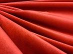 Textiel - 500 cm - 140 cm - Rood Trevira-fluweel