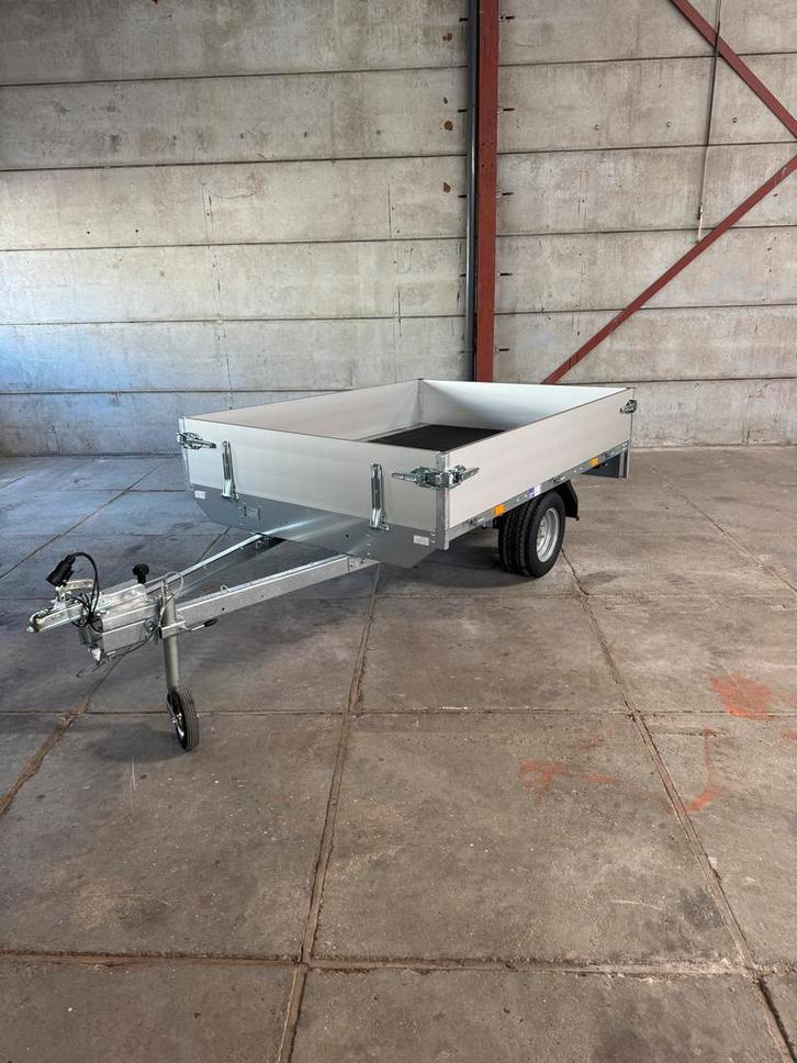 eduard plateauwagen 201x145 cm 750kg, Auto diversen, Aanhangers en Bagagewagens, Nieuw, Ophalen