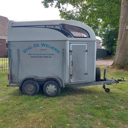 Atec Starline 2 paards, opknapper., Dieren en Toebehoren, Paarden en Pony's | Trailers en Aanhangwagens, Nieuw, Ophalen