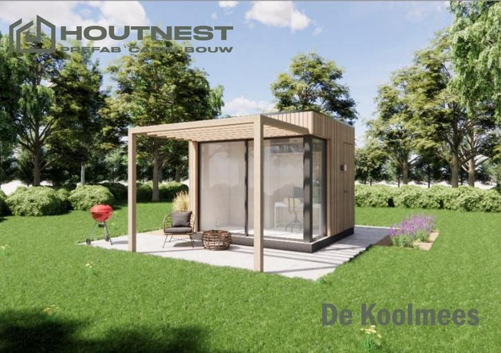 Luxe Prefab Tuinhuis / Tuinkamer / Tuinkantoor - HoutNest, Tuin en Terras, Tuinhuizen, 200 tot 400 cm, 2 ramen, 250 tot 500 cm