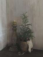 Houten vijzel pot op pootjes Rahayu 30 x 30 cm, Ophalen of Verzenden, Nieuw