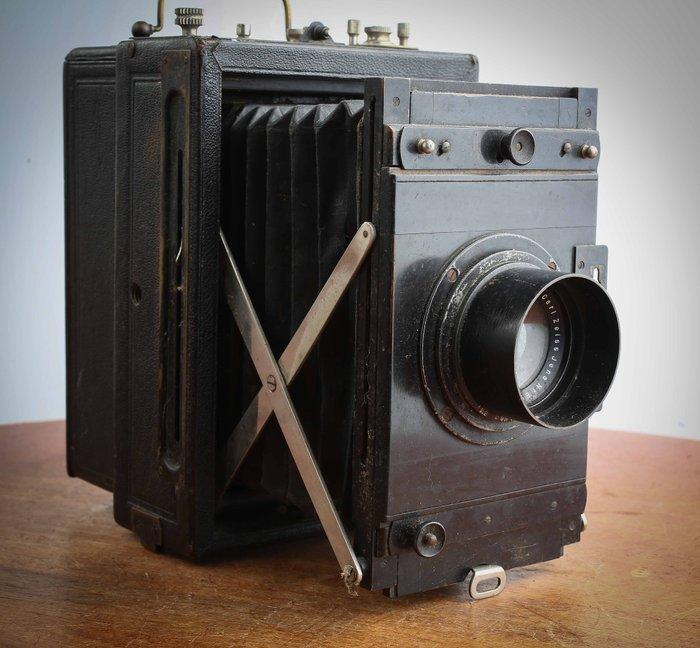 Clap 10x15 Breveté SGR avec Carl Zess Tessar 4,5/16,5cm |, Audio, Tv en Foto, Fotocamera's Analoog