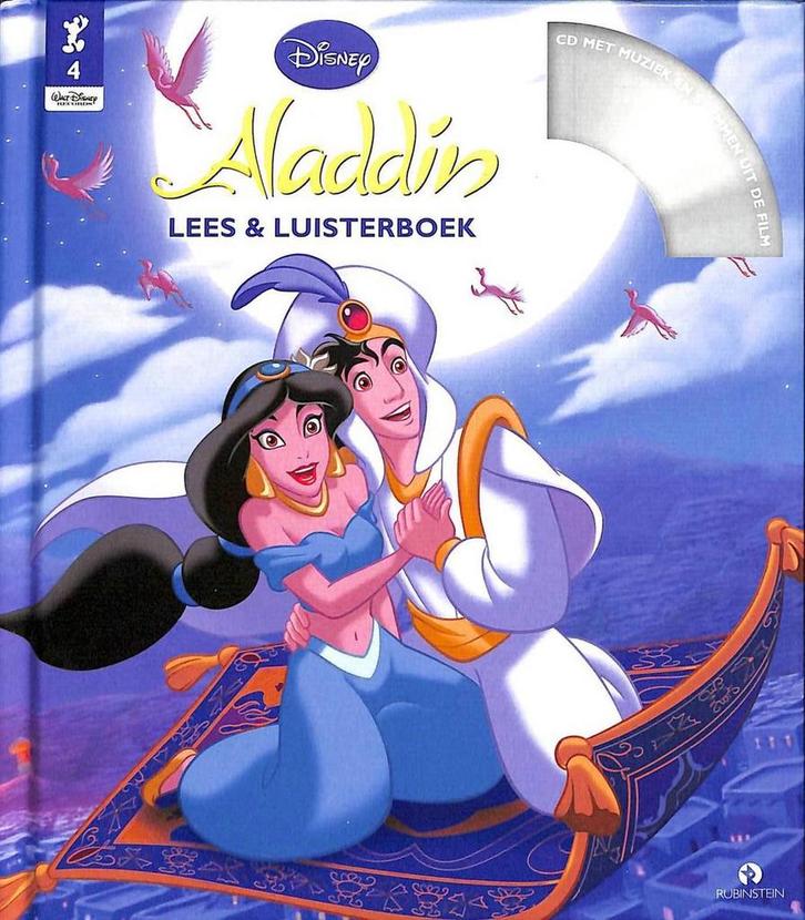 Disney Aladdin lees & luisterboek 9789047615057 Disney, Boeken, Kinderboeken | Kleuters, Zo goed als nieuw, Verzenden