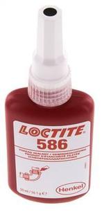 Loctite 586 Rood 50 Ml Draadafdichtmiddel, Verzenden, Nieuw