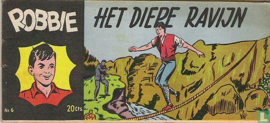 Robbie [Pierino] - Het diepe ravijn - 1954 (strips), Boeken, Stripboeken, Gelezen, Eén stripboek, Verzenden