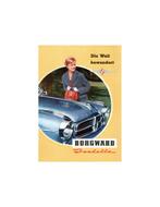 1959 BORGWARD ISABELLA BROCHURE DUITS, Boeken, Auto's | Folders en Tijdschriften, Nieuw, Author