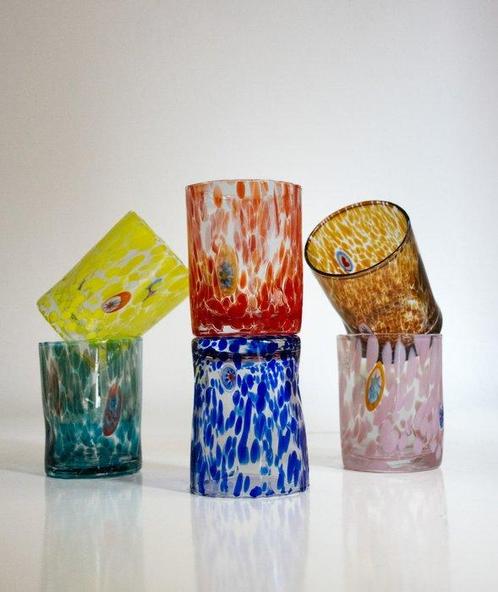 Ribes Atelier - Maryana Iskra - Drinkset (6) - Murano-glas -, Antiek en Kunst, Antiek | Glas en Kristal