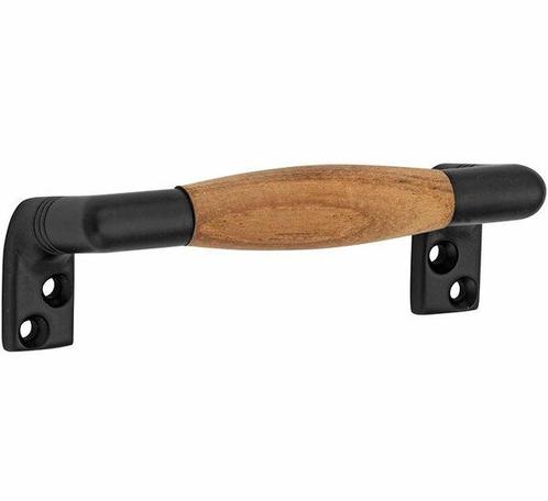 Raamgreep Ton teak mat zwart, Doe-het-zelf en Verbouw, Hang- en Sluitwerk, Nieuw, Ophalen of Verzenden