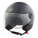 BHR 835 vespa helm glans zwart | ECE 22.06, Motoren, Verzenden, Nieuw met kaartje