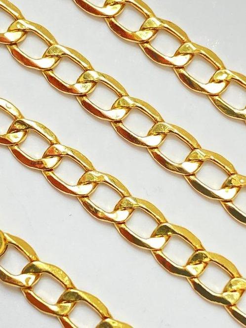 Zonder Minimumprijs - Halsketting - 14 karaat Geel goud, Sieraden, Tassen en Uiterlijk, Kettingen
