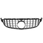 Grill Mercedes W205 C63 AMG 13-18 Zwart Chroom GT Look, Ophalen of Verzenden, Nieuw