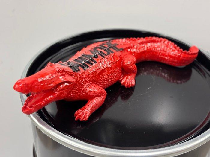 Rob VanMore - VANMORE Red Crocodile, Antiek en Kunst, Kunst | Designobjecten
