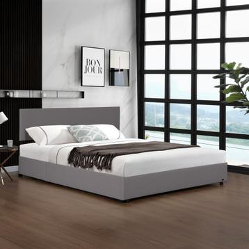 Tweepersoonsbed Juva met lattenbodem en opbergruimte 140x200
