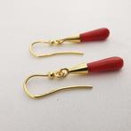 Koraal - Argento 925 - Hangoorbellen - Italiaans ambacht