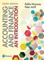 Accounting and Finance An Introduction 9781292204482, Zo goed als nieuw