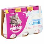 5x Whiskas Kattenmelk Flesje 3 x 200 ml, Dieren en Toebehoren, Dierenvoeding, Verzenden