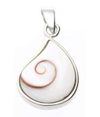 Zilveren Druppel met oog van shiva kettinghanger, Sieraden, Tassen en Uiterlijk, Kettinghangers, Verzenden, Nieuw
