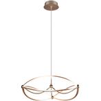 LED Hanglamp - Trion Charis - 42W - Warm Wit 3000K - Dimbaar, Huis en Inrichting, Lampen | Hanglampen, Ophalen of Verzenden, Nieuw