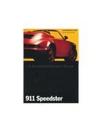 1993 PORSCHE 911 SPEEDSTER BROCHURE ITALIAANS, Boeken, Nieuw, Porsche, Author