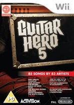Guitar Hero 5 (Nintendo Wii), Spelcomputers en Games, Gebruikt, Verzenden