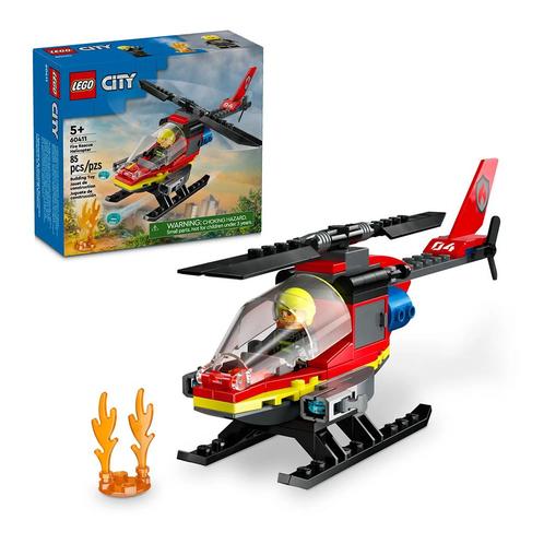 LEGO City - Fire Rescue Helicopter 60411, Kinderen en Baby's, Speelgoed | Duplo en Lego, Ophalen of Verzenden