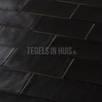Equipe wandtegel masia zwart mat 7,5x15cm langwerpige, Ophalen, Nieuw, 10 m² of meer, Wandtegels