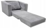 Kinderfauteuil - slaapbankje - 51x40x41cm - ribstof - lic..., Ophalen of Verzenden, Nieuw
