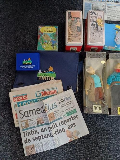 1 Set van 20 objecten en figuren van Kuifje, Boeken, Strips | Comics