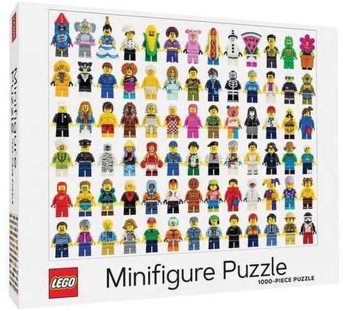 Lego Minifigure Puzzel (1000 stukjes) | Lego - Puzzels, Hobby en Vrije tijd, Denksport en Puzzels, Nieuw, Verzenden