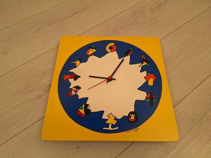 Klok en garnituur set - Edizione Guernica Torino - Plastic -, Antiek en Kunst, Curiosa en Brocante