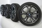 BMW X1 F48 X2 F39 715M 19 inch velgen Pirelli Runflat Winter, 19 inch, Gebruikt, Velg(en), Winterbanden