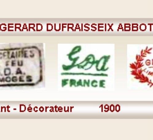 Limoges, Gerard, Dufraisseix, Abbot GDA , 1900 -, Antiek en Kunst, Antiek | Meubels | Tafels
