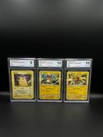 Pokémon - 3 Graded card - RAICHU HOLO & ZAPDOS HOLO &, Nieuw