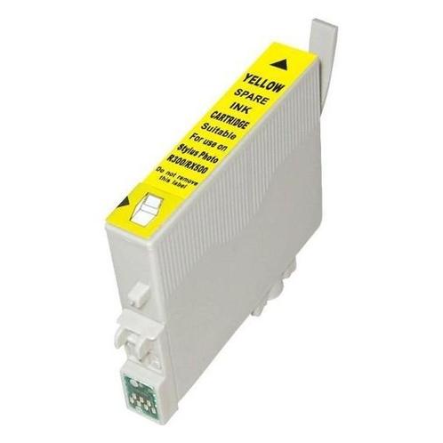 Huis-Merk  EPSON T0804 Geel 14ml 247Print, Computers en Software, Printerbenodigdheden, Nieuw, Verzenden