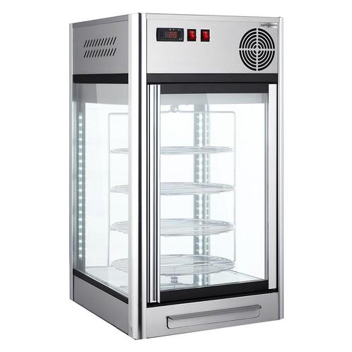 GGM Gastro | Tafelmodel panoramische vitrine - 108 liter - 4, Huis en Inrichting, Keuken | Potten en Pannen, Verzenden