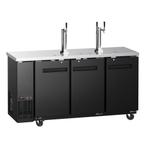 GGM Gastro | Bierkoeler met tapkraan - 3x 50 liter vaten - |, Verzenden, Nieuw in verpakking, Koelen en Vriezen