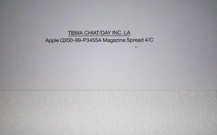 Apple Rare 2000, Original Apple Powerbook Print Ad (TBWA, Spelcomputers en Games, Spelcomputers | Overige Accessoires