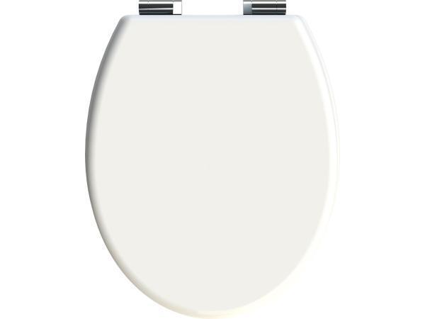 Veiling - Allibert wc-bril CILENTO - geperst hout - soft clo, Huis en Inrichting, Badkamer | Badkamermeubels