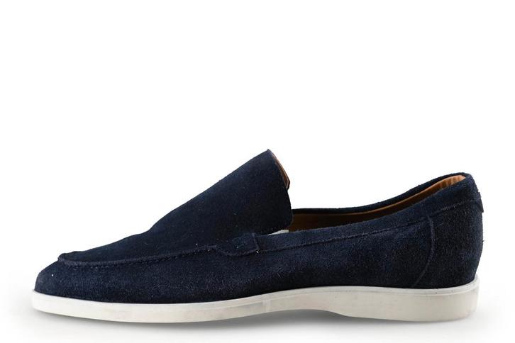 Faconnable Instappers in maat 44 Blauw | 10% extra korting, Kleding | Heren, Schoenen, Blauw, Gedragen, Overige typen, Verzenden