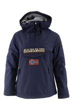 Napapijri Jas in maat XXS Blauw, Kleding | Dames, Jassen | Winter, Napapijri, Verzenden, Zo goed als nieuw, Blauw