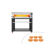 GGM Gastro | Elektrische pizzaoven - 6x 34cm - Handmatig - |, Onderbouw afzuigkap, Verzenden, Nieuw, Motor