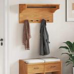 vidaXL Wandkapstok SANDNES 87x30x42 cm massief grenenhout, Huis en Inrichting, Woonaccessoires | Kapstokken, Verzenden, Nieuw