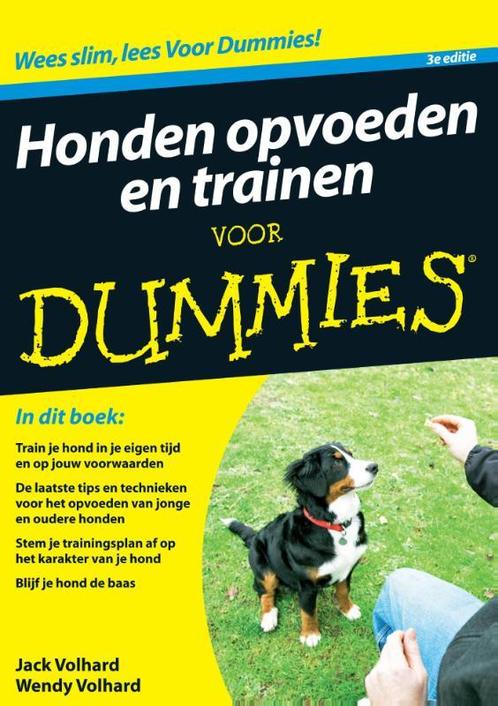 Voor Dummies / Honden opvoeden en trainen / Voor Dummies, Boeken, Hobby en Vrije tijd, Zo goed als nieuw, Verzenden