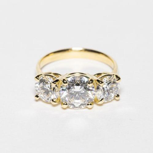 Zonder Minimumprijs - Statement ring - 18 karaat Witgoud -, Sieraden, Tassen en Uiterlijk, Antieke sieraden