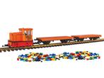 PIKO 37155 G Start-Set Klemmbausteinewagen R/C (grootspoor), Ophalen of Verzenden, Nieuw, Overige typen, Analoog