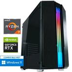 Ryzen 7 - RTX 3050 - 32GB - 1TB  - WiFi - BT Game PC, Nieuw