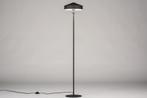 Rietveld Vloerlampen - Zwart - Metaal, Huis en Inrichting, Lampen | Vloerlampen, Verzenden, Nieuw