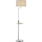 LED Vloerlamp - Trion Cliso - E27 Fitting - Rond - Mat, Huis en Inrichting, Lampen | Vloerlampen, Ophalen of Verzenden, Nieuw