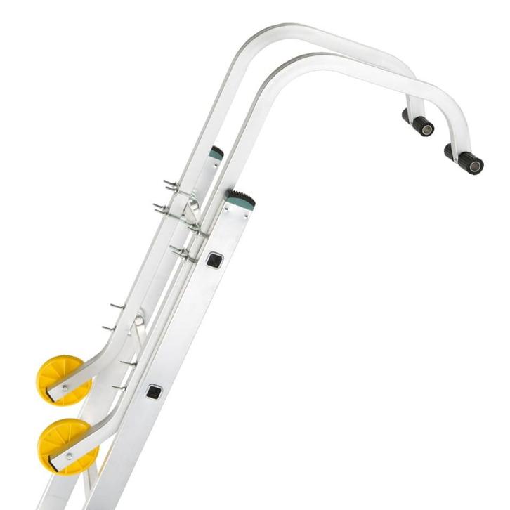 Universele aluminium nokhaak voor ladders - 44x90 cm - ee..., Doe-het-zelf en Verbouw, Ladders en Trappen, Nieuw, Ophalen of Verzenden